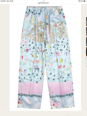 Dauphinette Oracle pants - Bad girls go to heaven  Sz 6 whimsical ,fairy ,